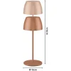 Lámpara de mesa LED recargable 41,9 cm