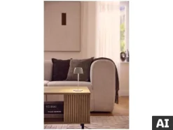 Lámpara de mesa LED recargable 20 cm