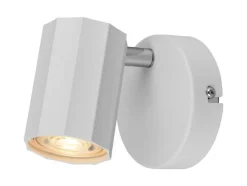 Lámpara de pared/techo, foco orientable e inclinable.