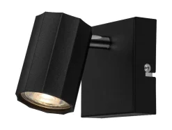 Lámpara de pared/techo, foco orientable e inclinable.