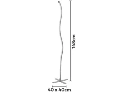Lámpara de pie LED, 1200 lm.
