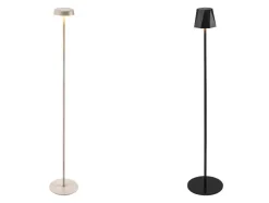 Lámpara de pie LED recargable