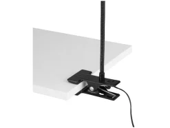 Lámpara LED con pinza / Lámpara de mesa LED