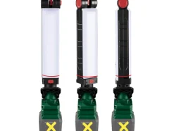Lámpara LED con pinza recargable de 20V »PLKLA 20-Li A1« sin batería ni cargador.