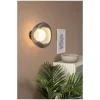 Lámpara LED de pared y techo, pantalla de cristal de alta calidad.