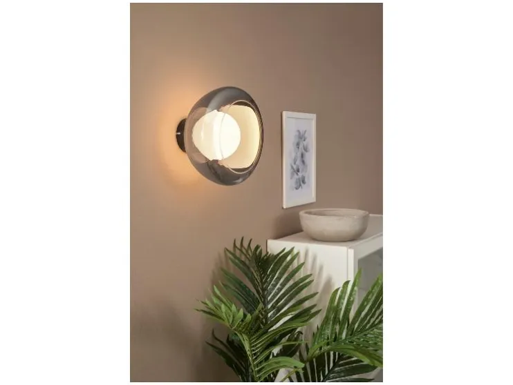 Lámpara LED de pared y techo, pantalla de cristal de alta calidad.