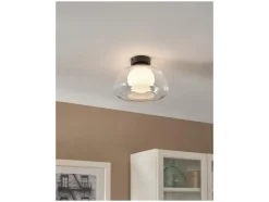 Lámpara LED de pared y techo, pantalla de cristal de alta calidad.