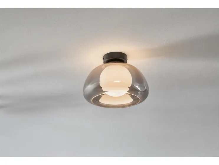 Lámpara LED de pared y techo, pantalla de cristal de alta calidad.