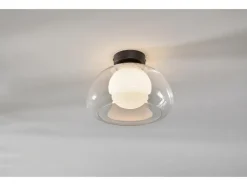 Lámpara LED de pared y techo, pantalla de cristal de alta calidad.