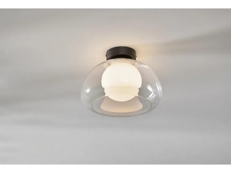 Lámpara LED de pared y techo, pantalla de cristal de alta calidad.