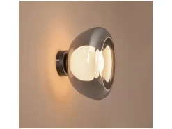 Lámpara LED de pared y techo, pantalla de cristal de alta calidad.