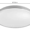 Lámpara LED para baño, Ø 33 cm.