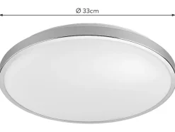 Lámpara LED para baño, Ø 33 cm.