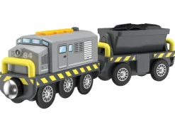 Locomotora eléctrica, de 3 piezas.