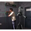 Láser de líneas en cruz con batería de 4 V »PKLLP 360 B3«, con láser de rotación de 360°.