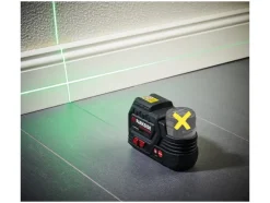 Láser de líneas en cruz recargable 12 V