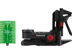Láser de líneas en cruz recargable de 20 V Edición Limitada »PKLLP 3360 A1« con batería y cargador.