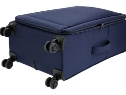 Maleta trolley, azul, 96/108 L.