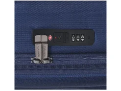 Maleta trolley, azul, 96/108 L.