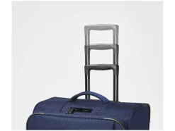 Maleta trolley, azul, 96/108 L.