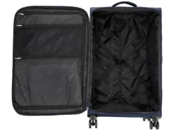 Maleta trolley, azul, 96/108 L.