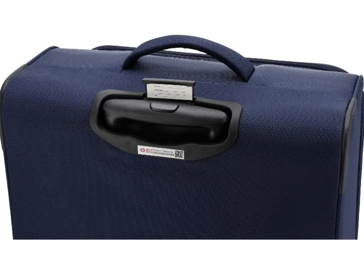 Maleta trolley, azul, 96/108 L.