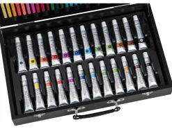 Maletín de pintura, de 81 piezas.