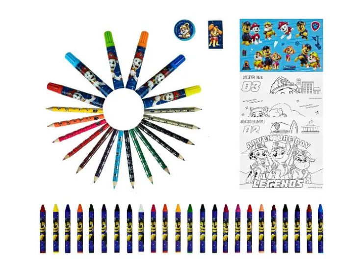 Maletín de pintura, 51 piezas, 5 modelos surtidos.