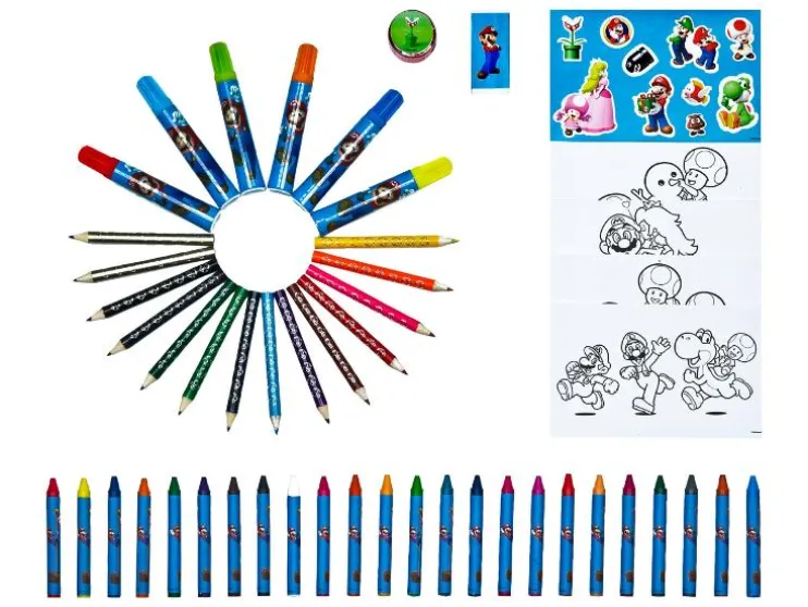 Maletín de pintura, 51 piezas, 5 modelos surtidos.