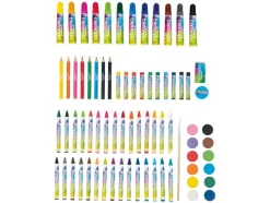 Maletín infantil de pintura, 76 piezas.