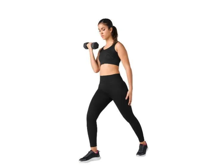 Mallas deportivas técnicas premium para mujer, con efecto push-up.