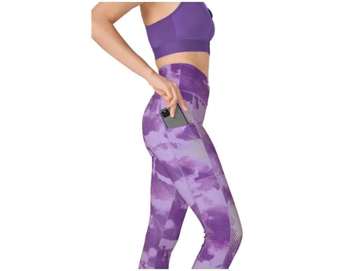 Mallas funcionales de mujer, con bolsillo para móvil.
