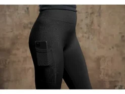 Mallas funcionales de mujer, seamless, con bolsillo en la pierna.