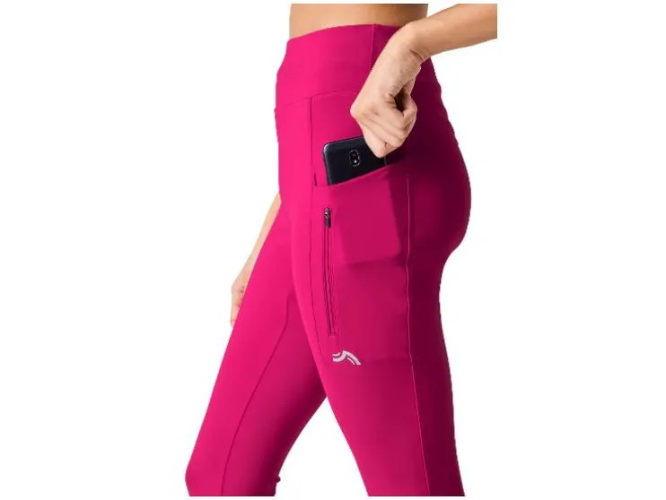 Mallas técnicas de mujer, con práctico bolsillo para el móvil.