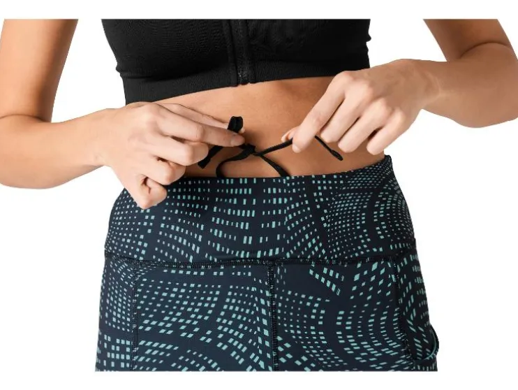 Mallas técnicas de mujer, con práctico bolsillo para el móvil.