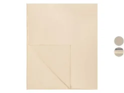 Mantel con lino, 140 x 240 cm.
