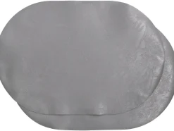 Mantel individual ovalado efecto pizarra lavable 30x45 cm