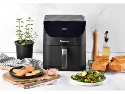 Masterpro freidora de aire caliente, 6 l 1500 W