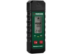 Medidor de humedad para materiales y madera / Termómetro infrarrojo