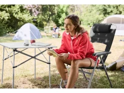 Mesa de camping de aluminio