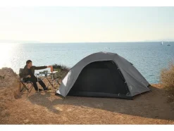 Mesa de camping de aluminio