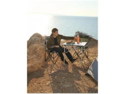Mesa de camping de aluminio