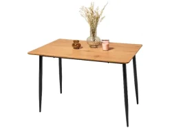 Mesa de comedor, 115 x 80 x 75 cm.