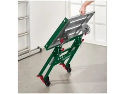 Mesa de soldadura móvil plegable, ajustable en 4 posiciones.