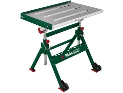 Mesa de soldadura móvil plegable, ajustable en 4 posiciones.