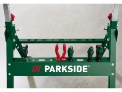Mesa de soldadura móvil plegable, ajustable en 4 posiciones.
