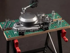 Mesa de trabajo y sujeción
