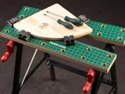 Mesa de trabajo y sujeción