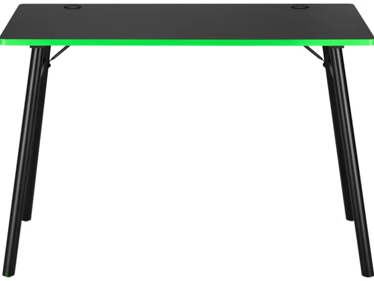 Mesa gaming, A 60 x P 110 x A 75 cm, negro