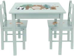 Mesa infantil con 2 sillas